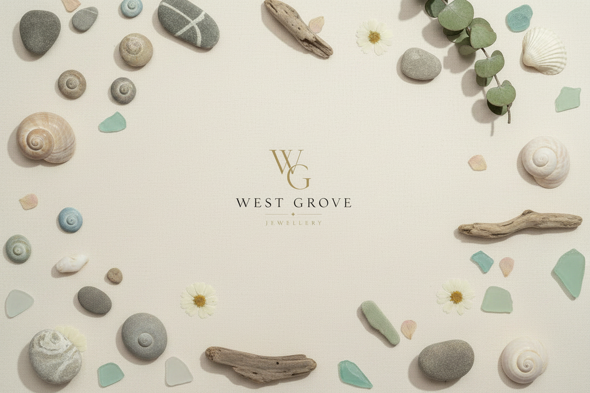 West Grove Jewellery Coastal Banner - No Botanicals